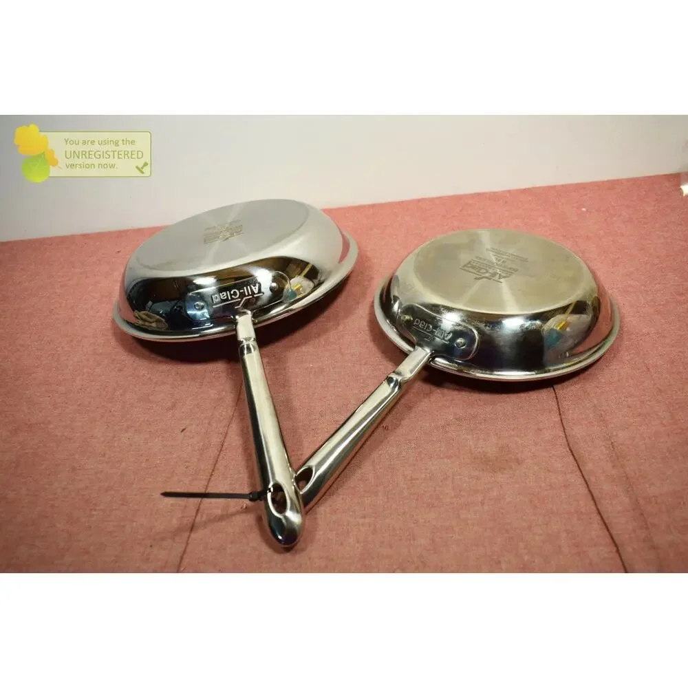 All-Clad D3 Stainless Steel 3 Ply Bonded 2pc 8